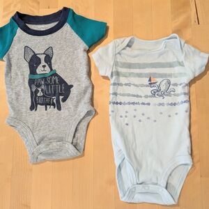Short Sleeve Onesie Set